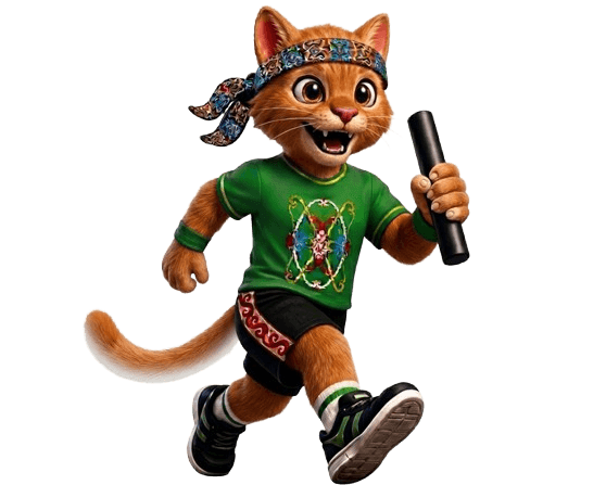 Maskot Si Kuma Catopuma Badia PORPROV II